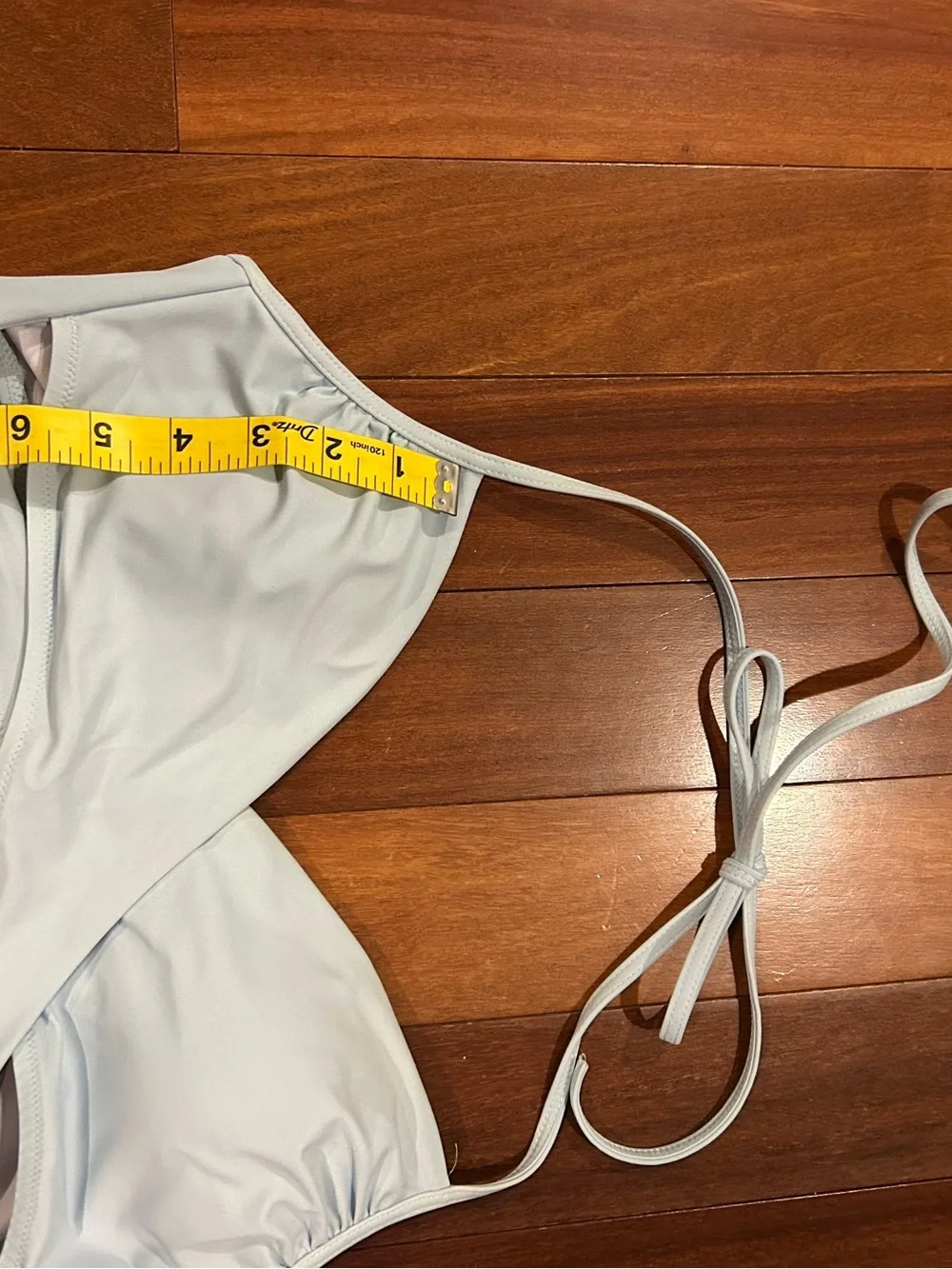 Vs Pink Ultimate Wrap Gym 2 Swim Sport Top Small Icy Blue size L